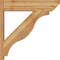 Ekena Millwork Funston Slat Rough Sawn Outlooker, Western Red Cedar, 8"W x 34"D x 34"H OUT08X34X34FST06RWR - alternate 3